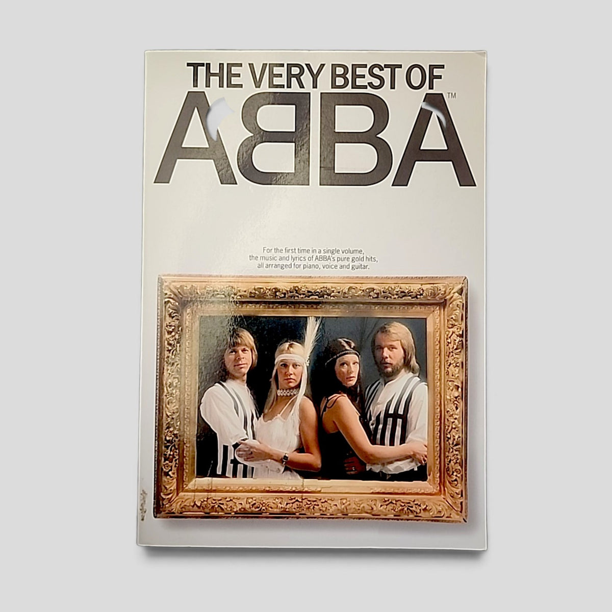 The Very Best of ABBA songbook cover, Omnibus Press