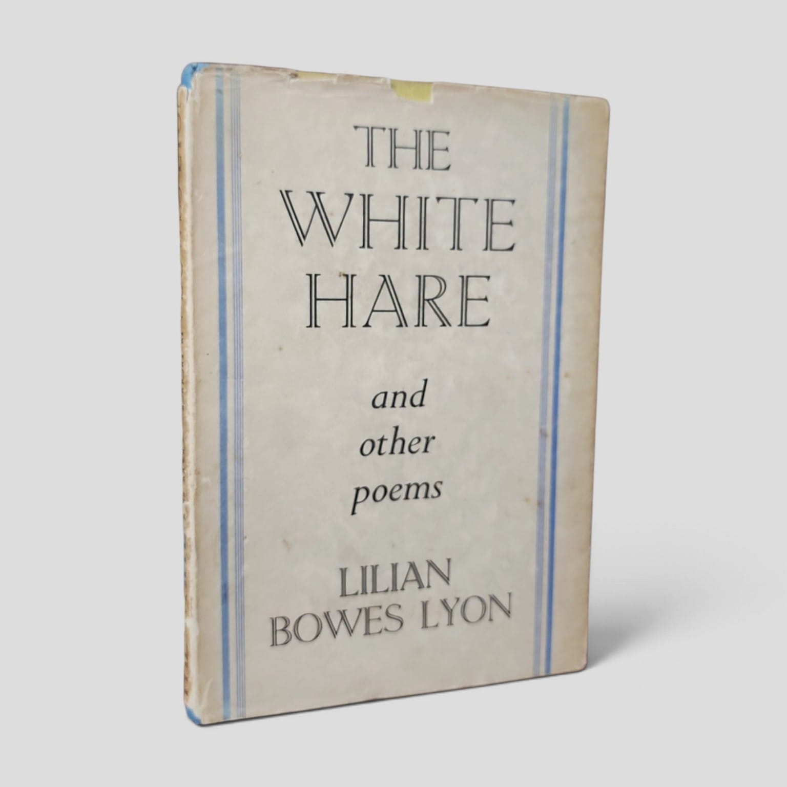 The White Hare and Other Poems by Lilian Bowes Lyon – 1934 front cover