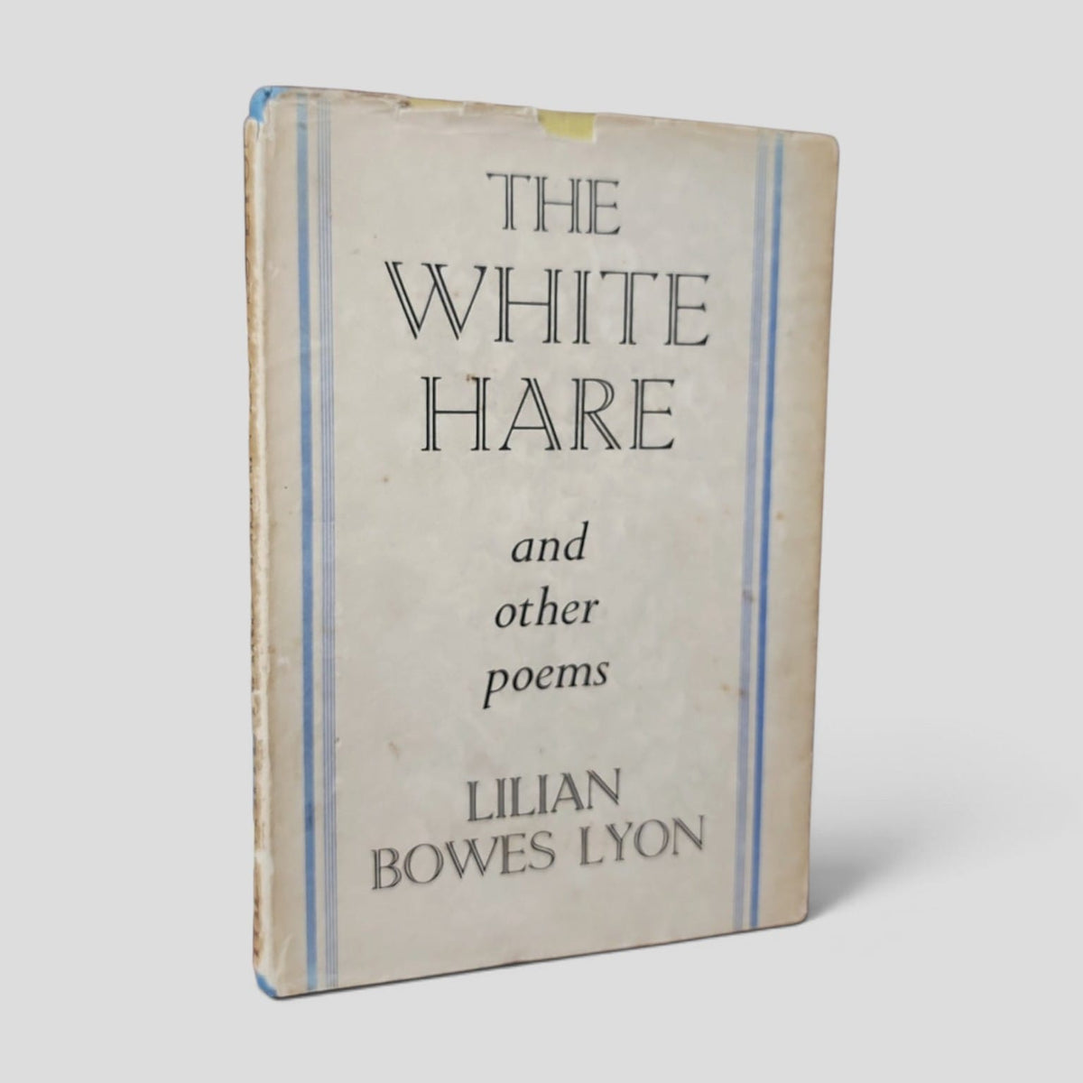 The White Hare and Other Poems by Lilian Bowes Lyon – 1934 front cover