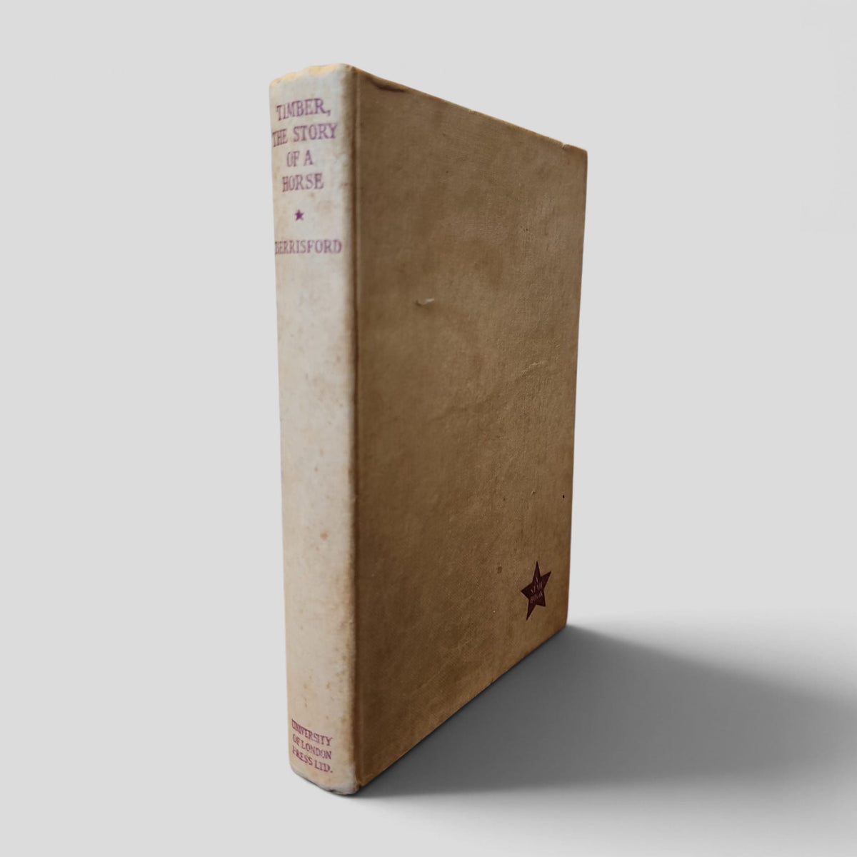 Timber, the Story of a Horse by Judith M. Berrisford — front cover