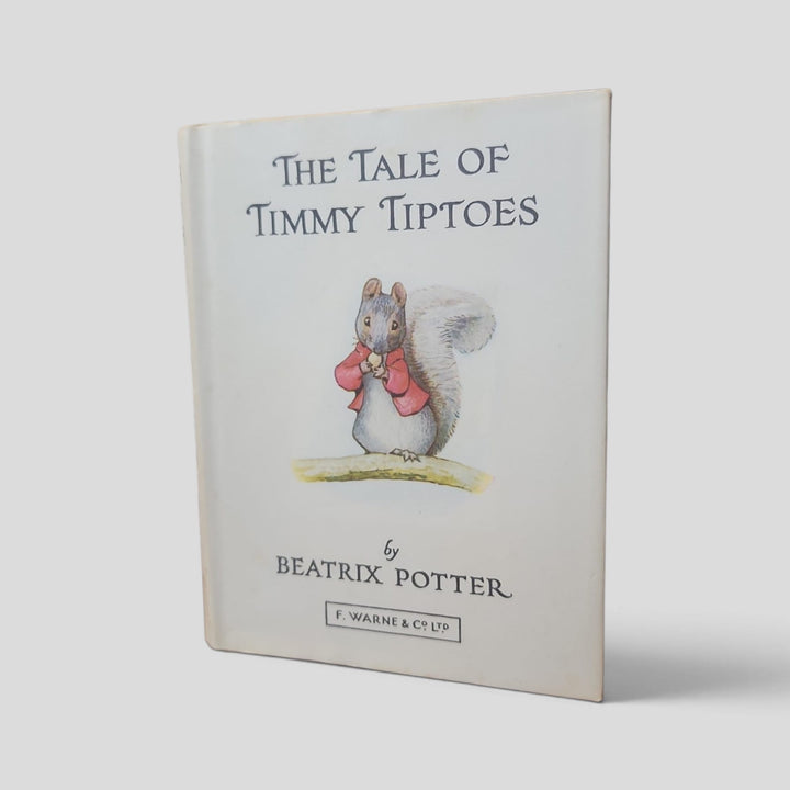 The Tale of Timmy Tiptoes by Beatrix Potter (White Cover, Code 527.875) - front cover