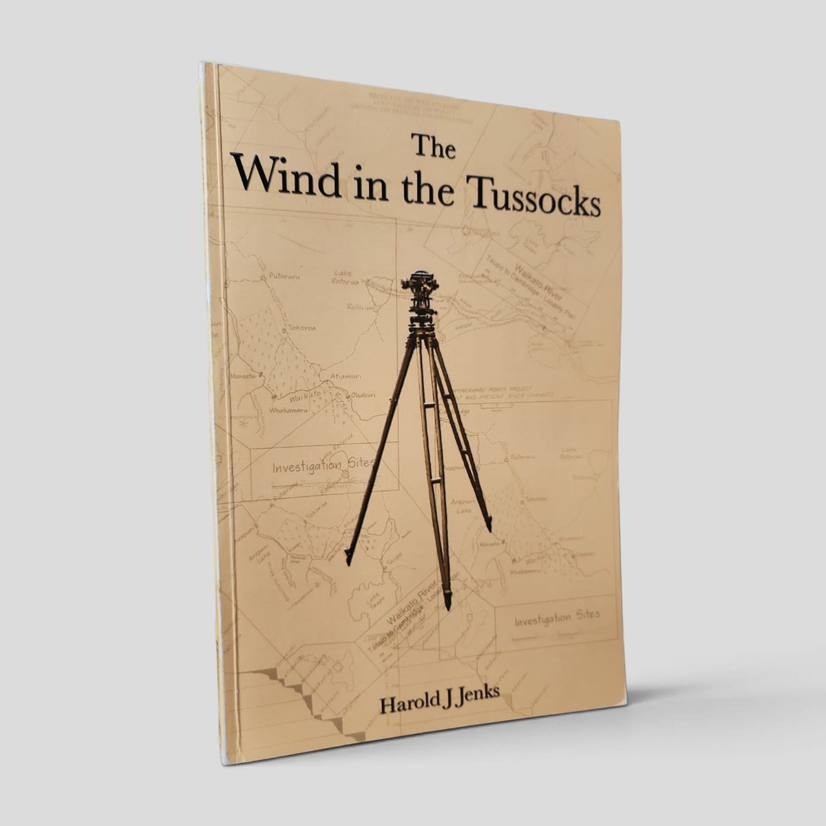 The Wind in the Tussocks by Harold J. Jenks — front cover