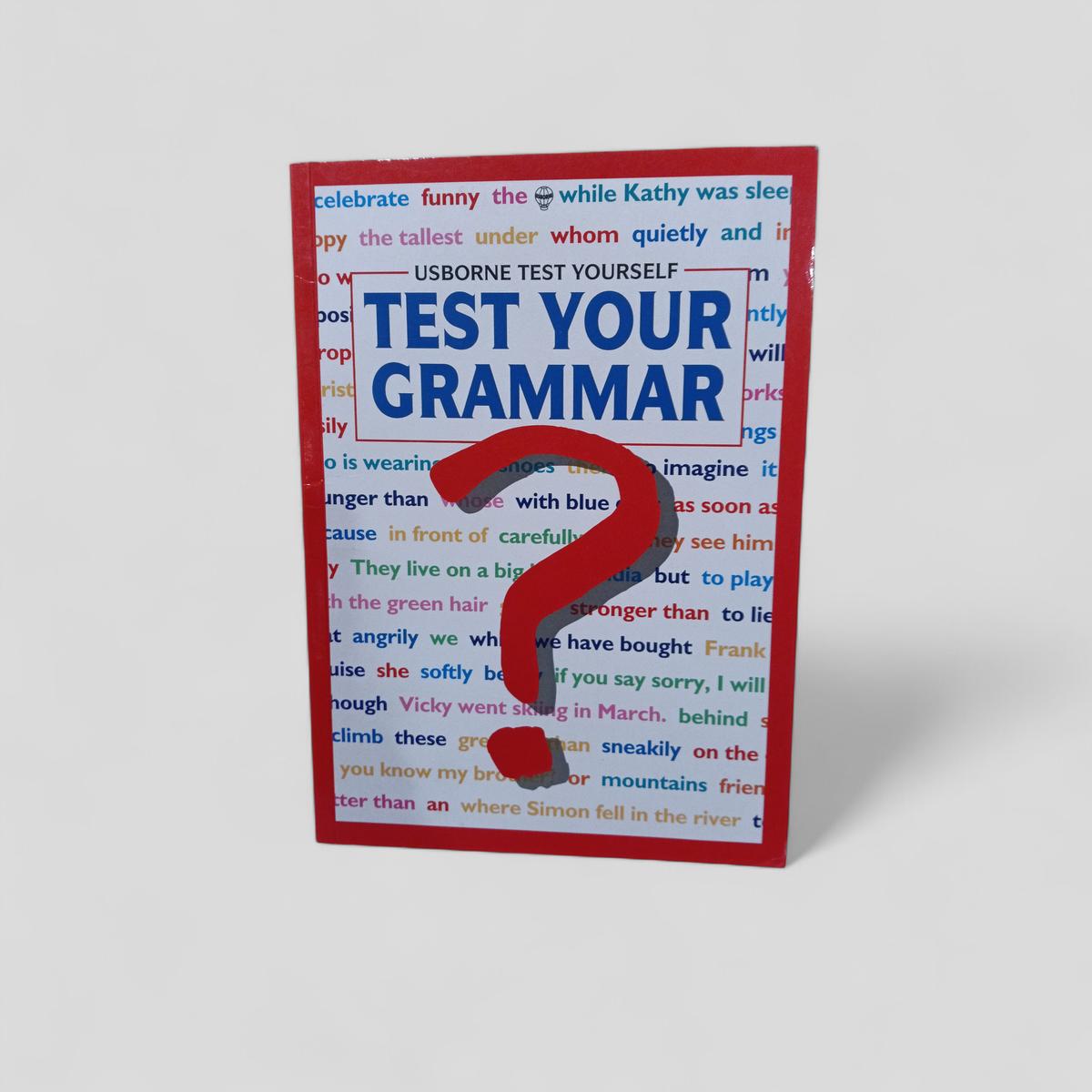 Usborne Test Your Grammar by Rachel Bladon - Books Worth Keeping