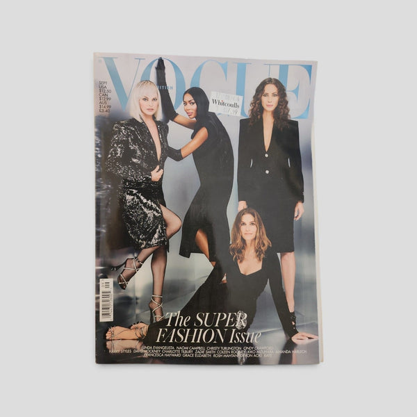British Vogue September 2023 | The Supermodels - Books Worth Keeping