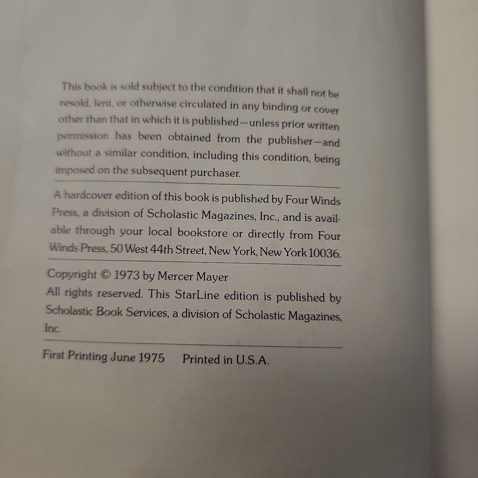 What Do You Do with a Kangaroo? copyright and edition page