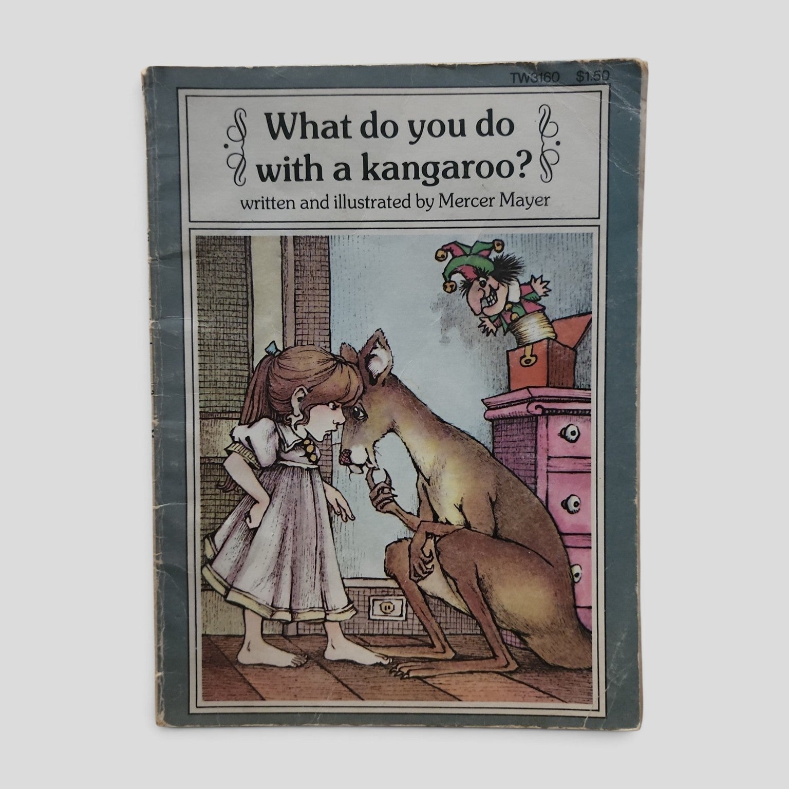 What Do You Do with a Kangaroo? by Mercer Mayer - vintage paperback cover