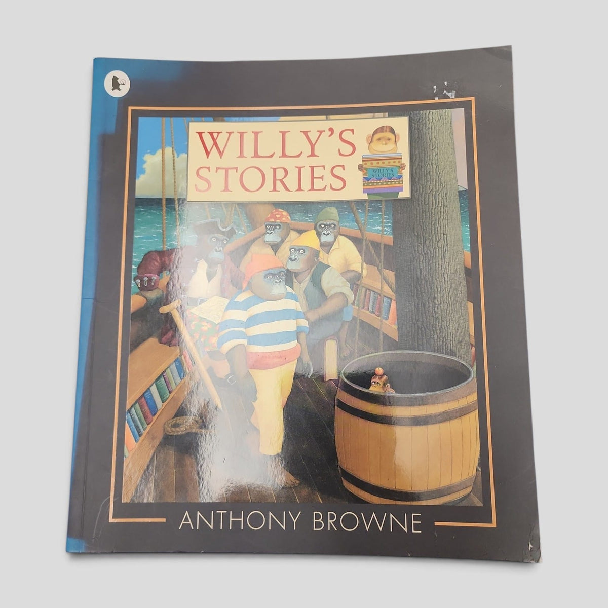 Willy's Stories by Anthony Browne paperback cover