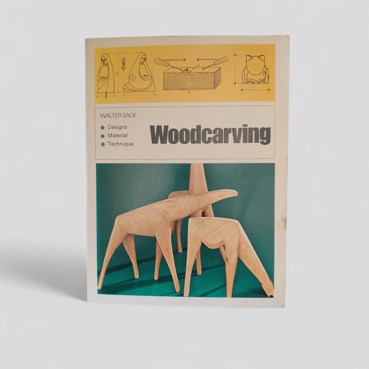 Woodcarving: Designs Material Technique by Walter Sack - Books Worth Keeping